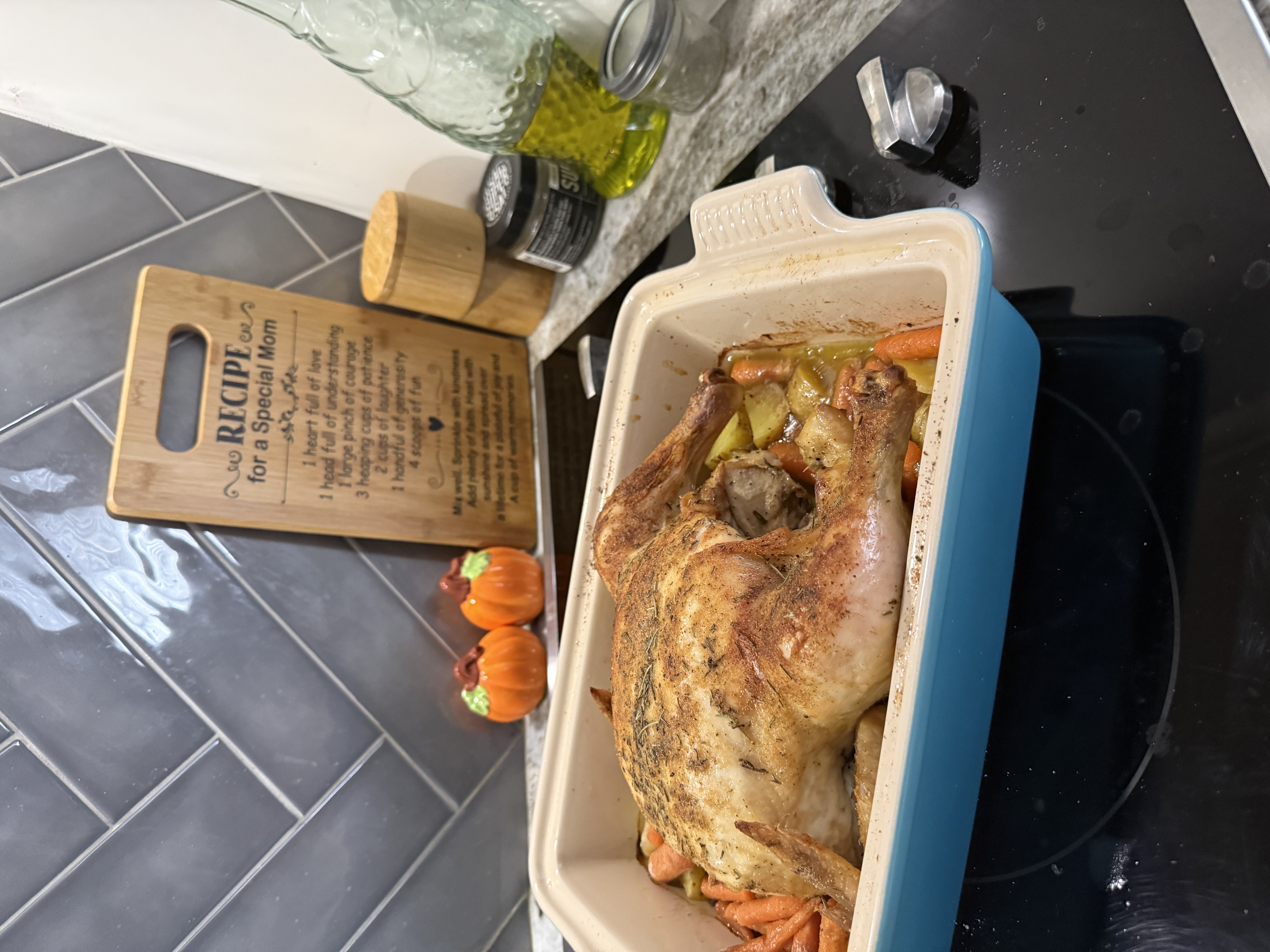 Rosemary Garlic Roasted Chicken